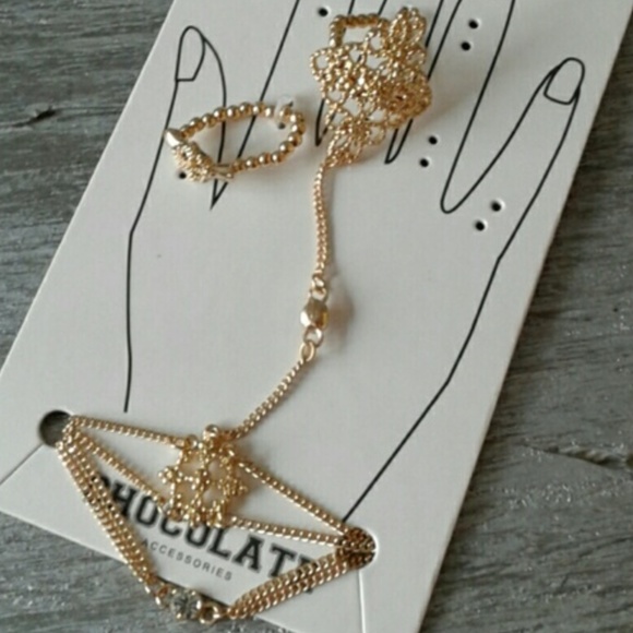 BOHO hand chain bracelet - Picture 2 of 3